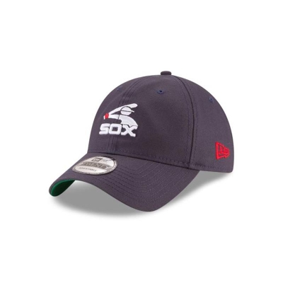 Chicago White Sox Gorra | New Era MLB Waxed Cooperstown 9twenty Adjustable Cap Mexico - Azules